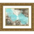 thumbnail image 1 of Prime, Marcus 24x19 Gold Ornate Wood Framed with Double Matting Museum Art Print Titled - High Top Coastal View, 1 of 4