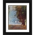 thumbnail image 1 of Prime, Marcus 25x32 Black Ornate Wood Framed with Double Matting Museum Art Print Titled - Fall Stroll 1, 1 of 4