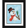 thumbnail image 1 of Prime, Marcus 25x32 Black Ornate Wood Framed with Double Matting Museum Art Print Titled - Magic Snowfall, 1 of 4