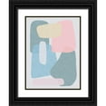 thumbnail image 1 of Prime, Marcus 25x32 Black Ornate Wood Framed with Double Matting Museum Art Print Titled - Rubiks Pastel Splat 2, 1 of 4