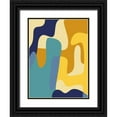 thumbnail image 1 of Prime, Marcus 25x32 Black Ornate Wood Framed with Double Matting Museum Art Print Titled - Vibrant Theory 2, 1 of 4