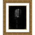 thumbnail image 1 of Prime, Marcus 25x32 Gold Ornate Wood Framed with Double Matting Museum Art Print Titled - Mic Check 1, 1 of 4