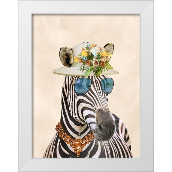 Prime, Marcus 25x32 White Modern Wood Framed Museum Art Print Titled - Safari Ready