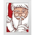 thumbnail image 1 of Prime, Marcus 25x32 White Modern Wood Framed Museum Art Print Titled - Santas Secret, 1 of 4