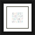 thumbnail image 1 of Prime, Marcus 26x26 Black Ornate Wood Framed with Double Matting Museum Art Print Titled - ABCD 2, 1 of 4