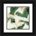 thumbnail image 1 of Prime, Marcus 26x26 Black Ornate Wood Framed with Double Matting Museum Art Print Titled - Emerald Mustard Prophecy 1, 1 of 4