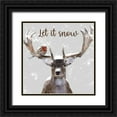 thumbnail image 1 of Prime, Marcus 26x26 Black Ornate Wood Framed with Double Matting Museum Art Print Titled - Let In School, 1 of 4
