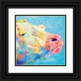 thumbnail image 1 of Prime, Marcus 26x26 Black Ornate Wood Framed with Double Matting Museum Art Print Titled - Summer Time Angus, 1 of 4