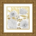 thumbnail image 1 of Prime, Marcus 26x26 Gold Ornate Wood Framed with Double Matting Museum Art Print Titled - Gold Mid Day Bouquet 2, 1 of 4