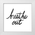thumbnail image 1 of Prime, Marcus 26x26 White Modern Wood Framed Museum Art Print Titled - Breathe Out, 1 of 4