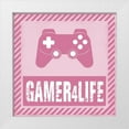 thumbnail image 1 of Prime, Marcus 26x26 White Modern Wood Framed Museum Art Print Titled - Gamer Girl 4 Life, 1 of 4