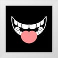 thumbnail image 1 of Prime, Marcus 26x26 White Modern Wood Framed Museum Art Print Titled - Smiling 1, 1 of 4