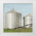 thumbnail image 1 of Prime, Marcus 26x26 White Modern Wood Framed Museum Art Print Titled - Twin Silos, 1 of 4