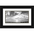 thumbnail image 1 of Prime, Marcus 32x18 Black Ornate Wood Framed with Double Matting Museum Art Print Titled - Beach Stroll BW 1, 1 of 4