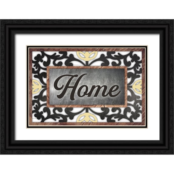 Prime, Marcus 32x23 Black Ornate Wood Framed with Double Matting Museum Art Print Titled - Rustic Home 1