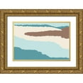 thumbnail image 1 of Prime, Marcus 32x23 Gold Ornate Wood Framed with Double Matting Museum Art Print Titled - Coastal Vision, 1 of 4