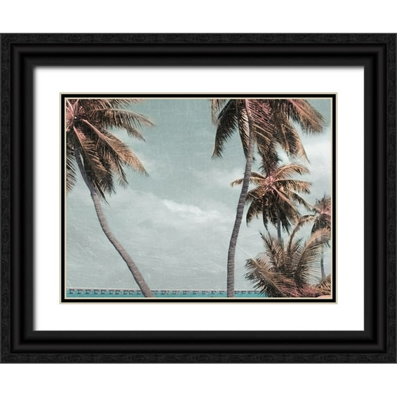 Prime, Marcus 32x25 Black Ornate Wood Framed with Double Matting Museum Art Print Titled - Sunny Nothings V2