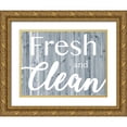 thumbnail image 1 of Prime, Marcus 32x25 Gold Ornate Wood Framed with Double Matting Museum Art Print Titled - Fresh And Clean, 1 of 4