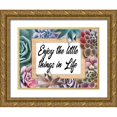 thumbnail image 1 of Prime, Marcus 32x25 Gold Ornate Wood Framed with Double Matting Museum Art Print Titled - Life Joys 1, 1 of 4