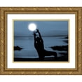 thumbnail image 1 of Prime, Marcus 32x25 Gold Ornate Wood Framed with Double Matting Museum Art Print Titled - Shoot For The Sun 1, 1 of 4