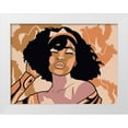thumbnail image 1 of Prime, Marcus 32x25 White Modern Wood Framed Museum Art Print Titled - Disco Party Girl, 1 of 4