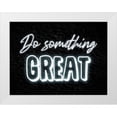 thumbnail image 1 of Prime, Marcus 32x25 White Modern Wood Framed Museum Art Print Titled - Do Something Great, 1 of 4