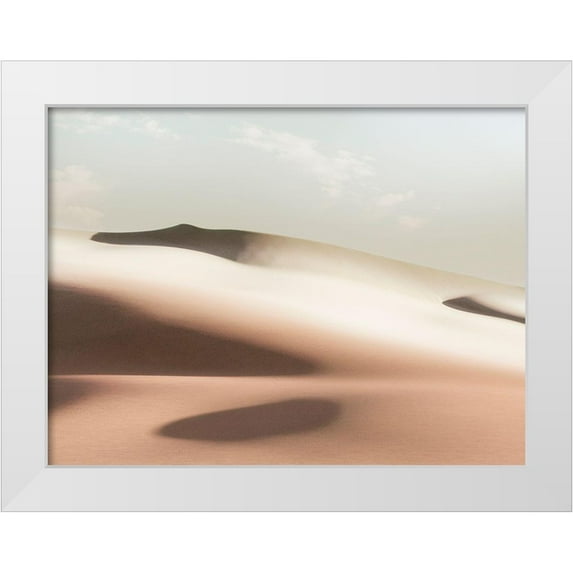 Prime, Marcus 32x25 White Modern Wood Framed Museum Art Print Titled - Quiet Eternity