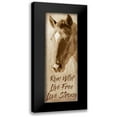 thumbnail image 1 of Prime, Marcus 7x14 Black Modern Framed Museum Art Print Titled - Wild And Free, 1 of 5