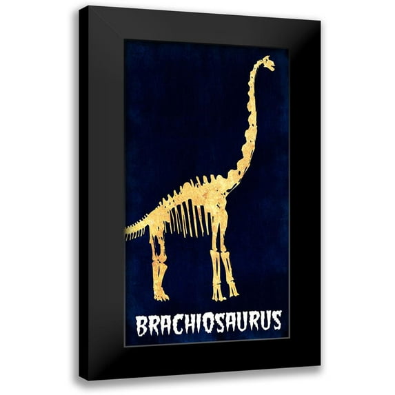 Prime, Marcus 9x14 Black Modern Framed Museum Art Print Titled - Golden Bones 3