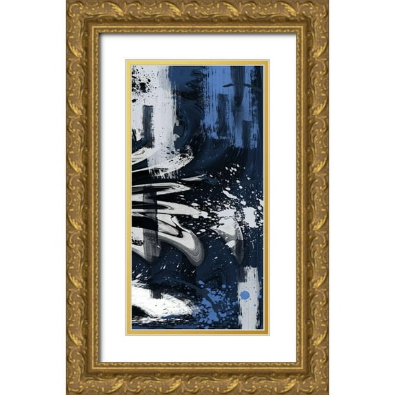 Prime, Marcus 9x14 Gold Ornate Wood Framed with Double Matting Museum Art Print Titled - Disfigured Marble