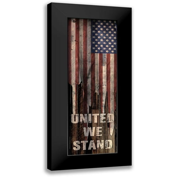 Prime, Marcus 9x18 Black Modern Framed Museum Art Print Titled - United We Stand