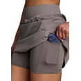 thumbnail image 1 of RBX Active Women's Athletic Zipper Pocket Woven Skort With Inner Bike Short, 1 of 4