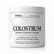 Prime Powders Bovine Colostrum Supplement, Grass Fed 40%+ IgG, Unflavored, 120 Servings