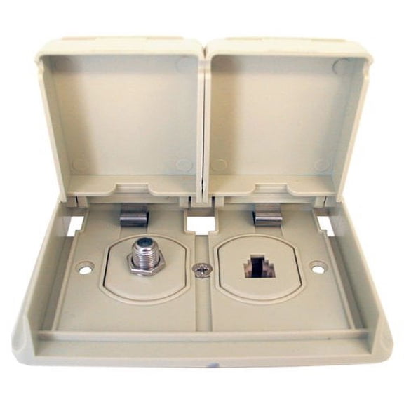 Prime Products 08-6305 TV & Phone Outlet