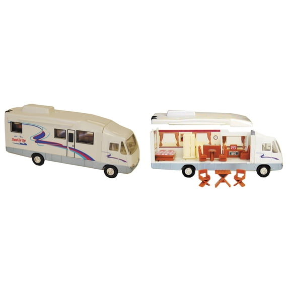 Prime Products 27-0001 Removable Roof and Sides 15 Piece RV Home Camper Toy Model