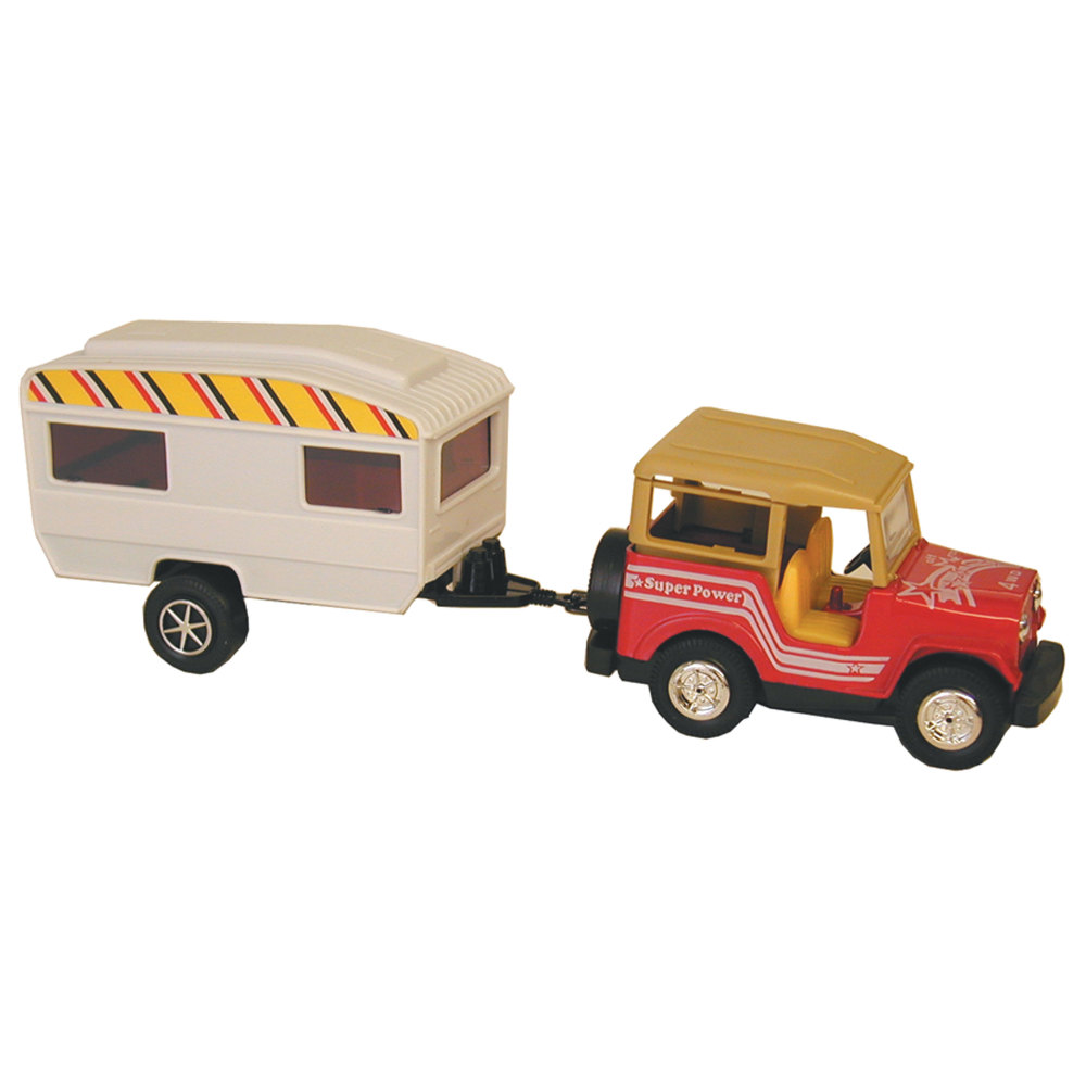 Prime Products 27-0010 Mini SUV Trailer Hitch and RV Camper Toy Model - image 1 of 2