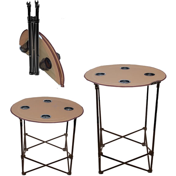 Prime Products Dual Height Canvas Folding Table, 13-5041