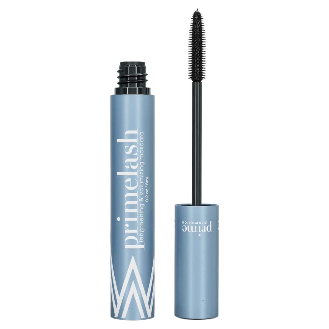 Prime Prometics PrimeLash Mascara for Older Women – Volumizing, Incredible Length in 2 Coats – Long-Stay, Zero Clumps, Hypoallergenic (Black)