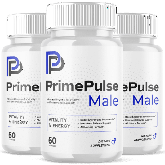 Prime Pulse Advanced Formula Pills All Natural Vitamin Supplement PrimePulse 180 Capsules