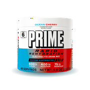 Prime Rapid Rehydration Powder, Ocean Cherry, 48 srv, Tub