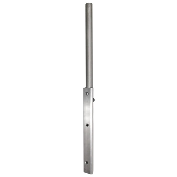 Prime Retreat Round Pole Adapter for Triangular Poles Heavy-Duty Birdhouse & Feeder Mount Aircraft Aluminum & Galvanized Steel Weather-Resistant