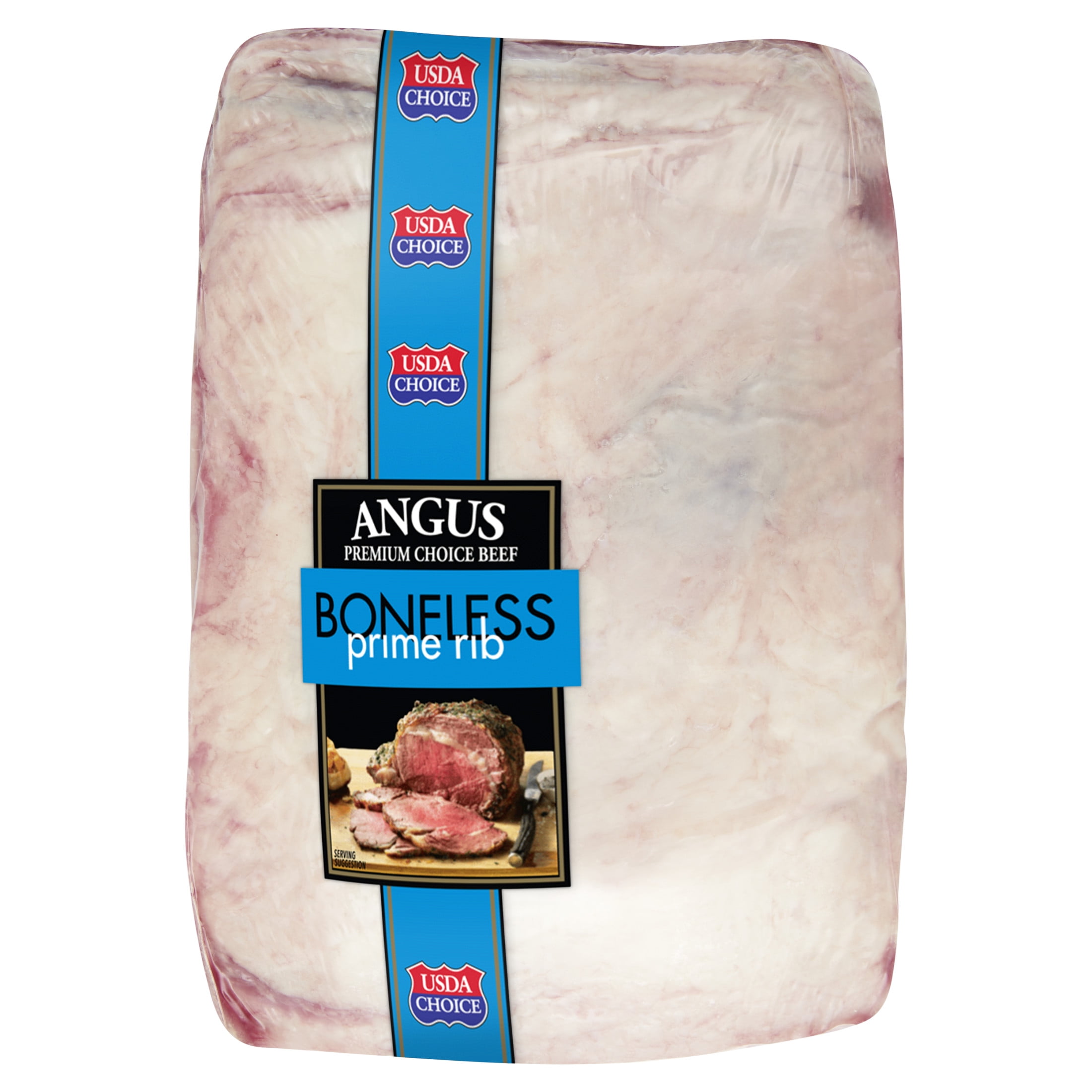 Prime Rib Roast, Choice Angus Beef, Boneless, 1 per Package, 4.0 - 10.0 lb