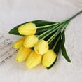 thumbnail image 1 of Prime SHISHIan 1Pcs 7-Head Artificial Flower Latex Real Bridal Wedding Bouquet Home Decoration Mother'S Day Dimulation Flower ，Fake Plants，Christmas Decorations，Fake Flowers，Artificial Plants Indoor, 1 of 3
