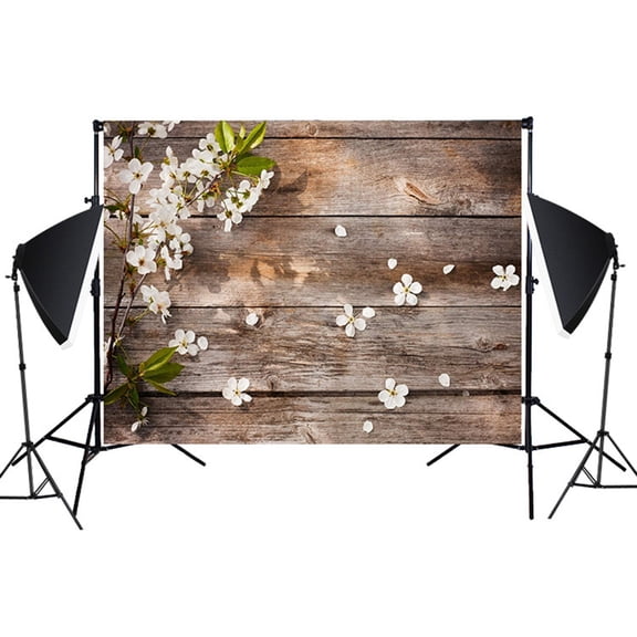 Prime SHISHIan 3D Background Cloth Imitation Wood Grain Photography Shooting Background Cloth ，Luau Photo Backdrop，Christmas Decorations，Photo Backdrop，Newborn Photography Props