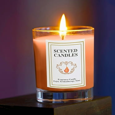 Prime SHISHIan Candle Sicilian Lemon Scented Classic Large Jar Single Wick Candle Burns Over 110 Hours Orange，Thanksgiving Table Decor，Christmas Decorations，Candle Holder，Fall Candles