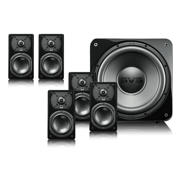SVS Prime Satellite 5.1, Reference Home Theater System, Featuring (5) SVS Prime Satellite Spaeakers and SVS SB-1000 Pro Subwoofer - Piano Gloss Black