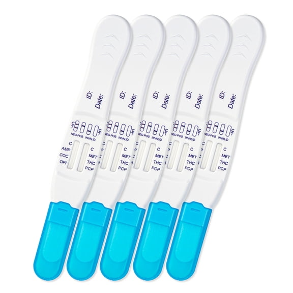 Prime Screen - [10 Pack] - 6 Panel Multi-Drug Oral Fluid Test, One Step Employment and Insurance Testing (AMP, COC, MET, OPI, PCP, THC)-SODOA-166
