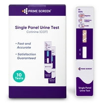 Prime Screen - [10 Pack] Nicotine Tobacco Cotinine Urine Test Kit - Urine Dip Card Testing Cotinine from Smoking - WCOT-114