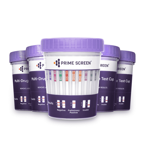 Prime Screen - 12 Panel Instant Urine Drug Testing Cup_ [75 Pack] T-3124