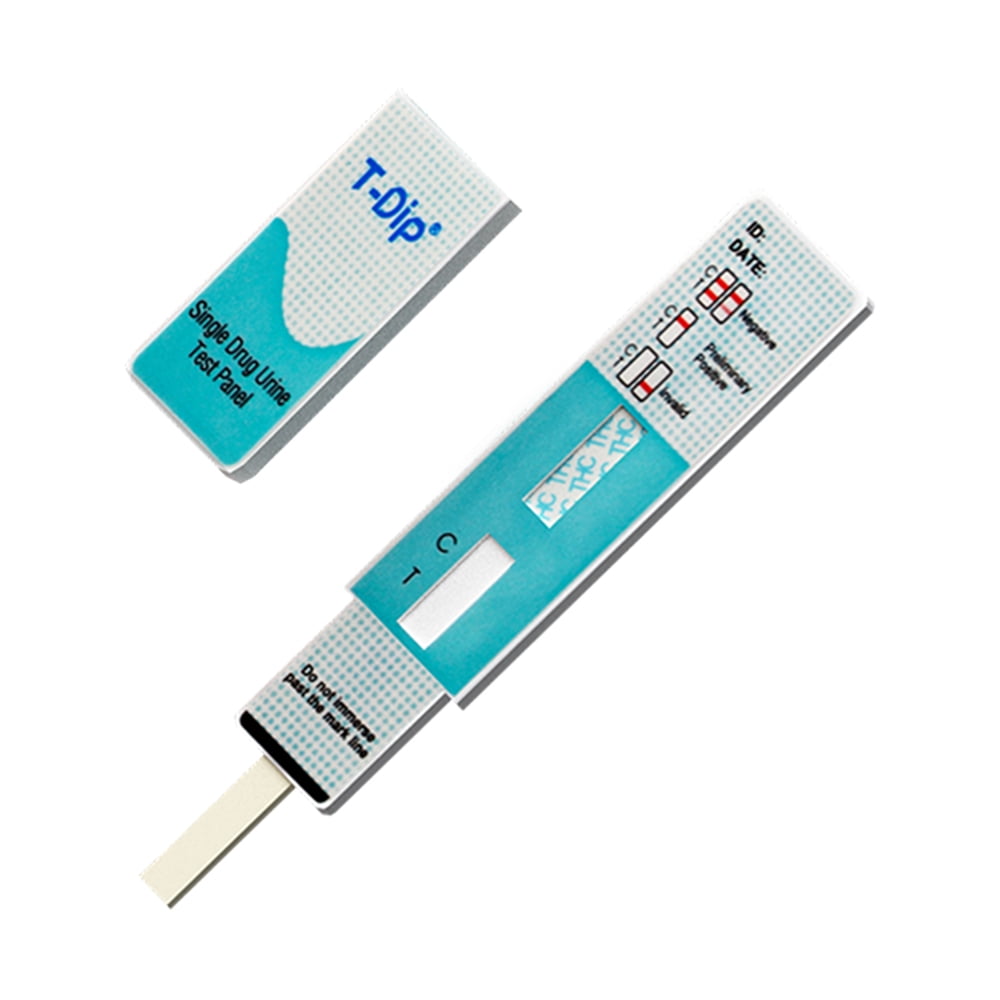 Prime Screen - [50 Pack] - Marijuana Urine Drug Test Kit with 50 ng/mL cut-off level- Medically Approved Urine Drug Screening Test - Detecting Any Form of THC Cannabis Test - WDTH-114